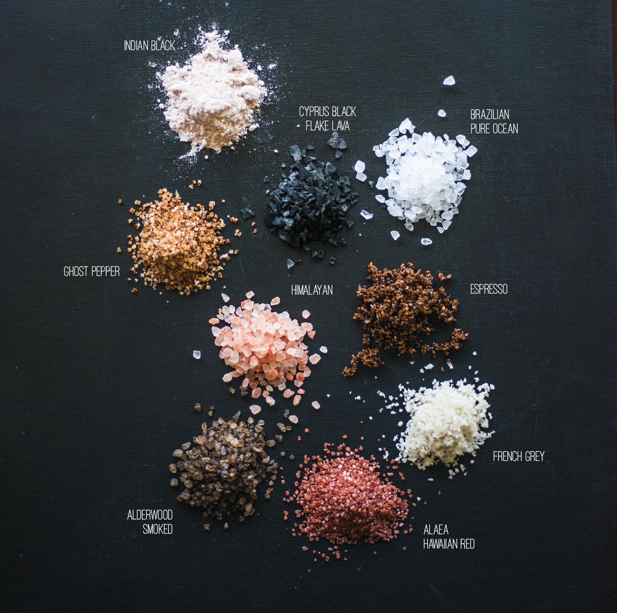 Salt Varieties | Edible Northeast Florida